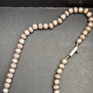 Silver Beaded Necklace